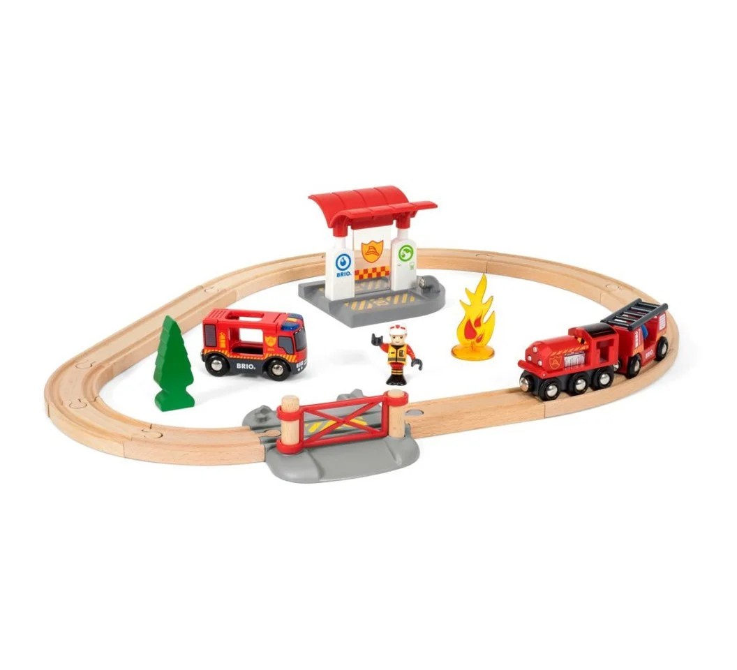 33815 BRIO Togsæt med brandmandstema