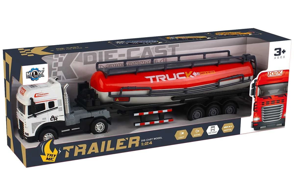 DIE-CAST LASTBIL M TANKTRAILER