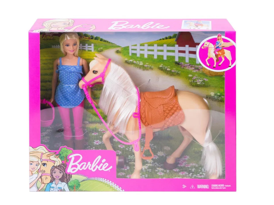 Barbie Doll and Horse