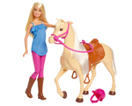 Barbie Doll and Horse