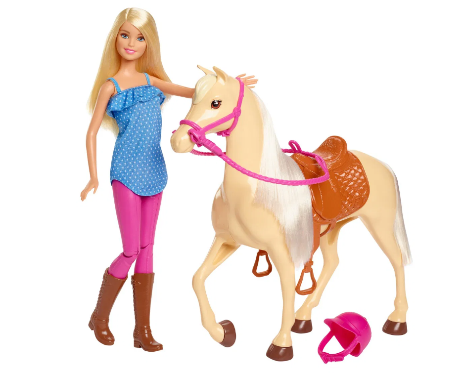 Barbie Doll and Horse