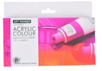 Art Ranger Akrylmaling sæt 8stk. 22ml neon farver