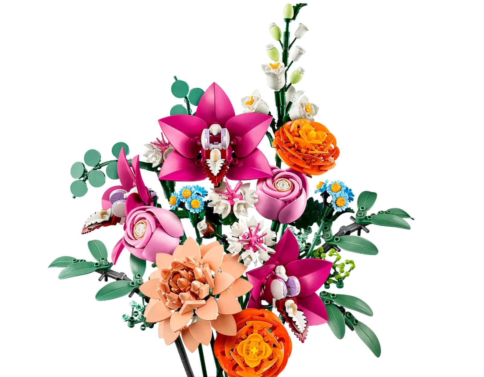 10342 Smuk pink blomsterbuket