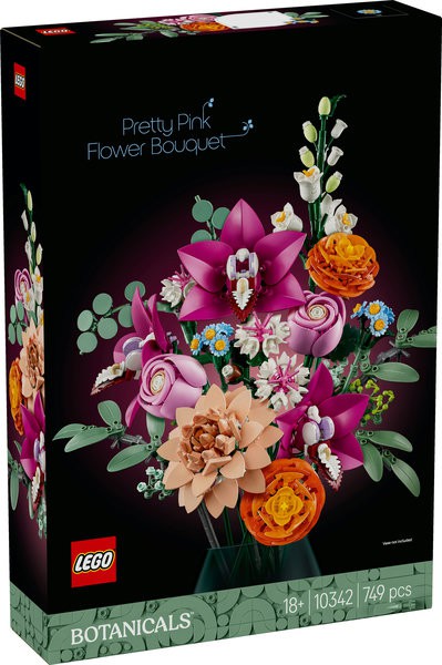 10342 Smuk pink blomsterbuket