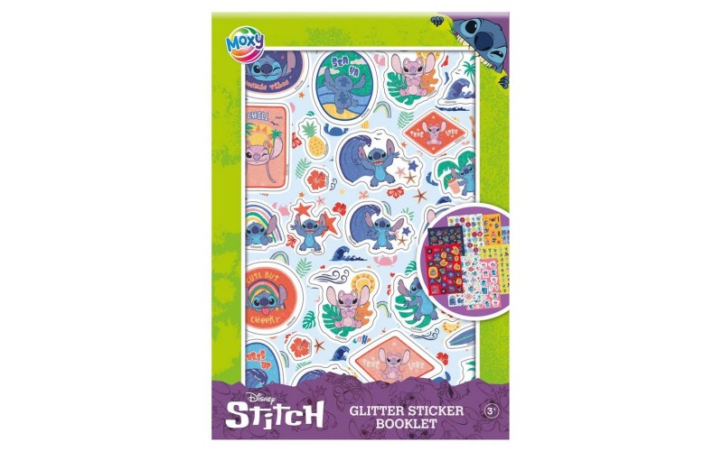 DISNEY STITCH Glitter Sticker Book A5