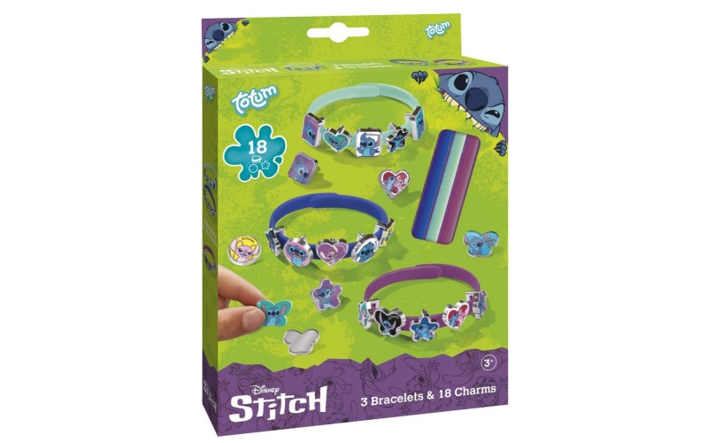 Armbånd m. vedhæng Disney Stitch