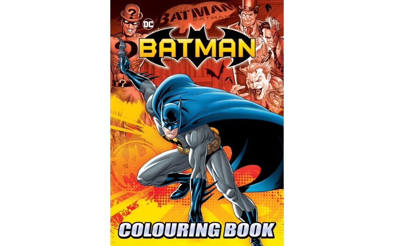 BATMAN Malebog 48 sider