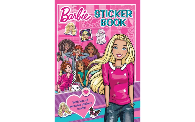 BARBIE Stickersbog