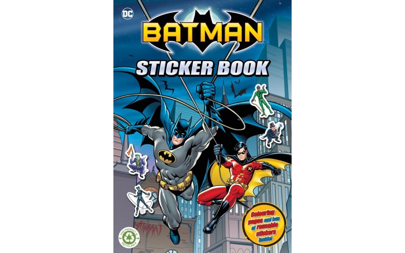 BATMAN Stickersbog
