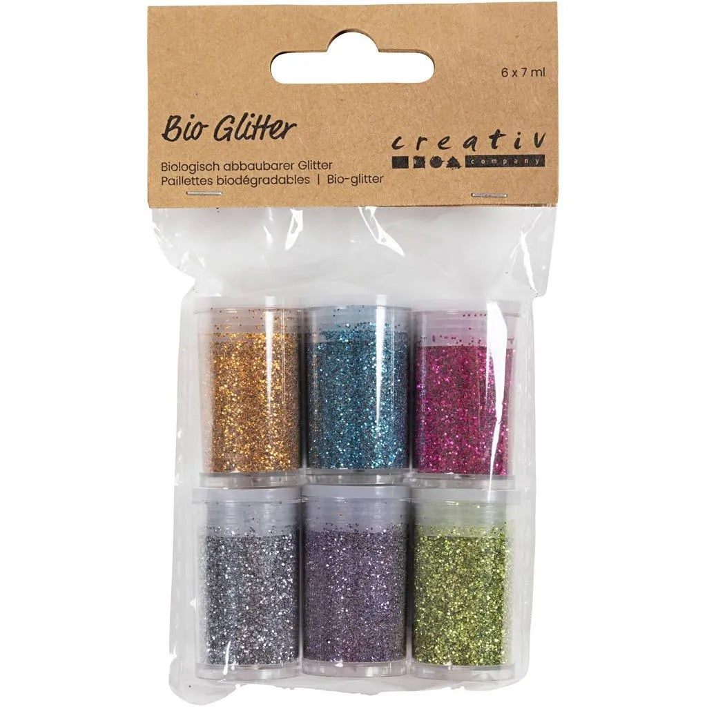 BIO-GLIMMER, ass farver, 6x7ml/ 1 pk
