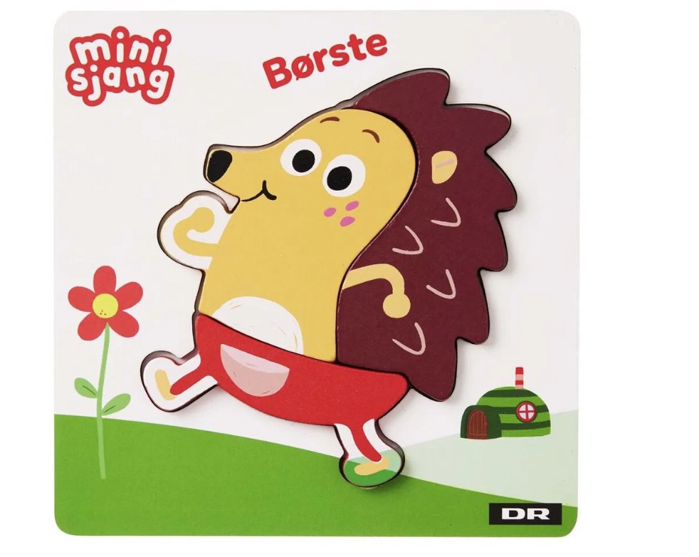 DR BØRSTE TRÆPUSLESPIL