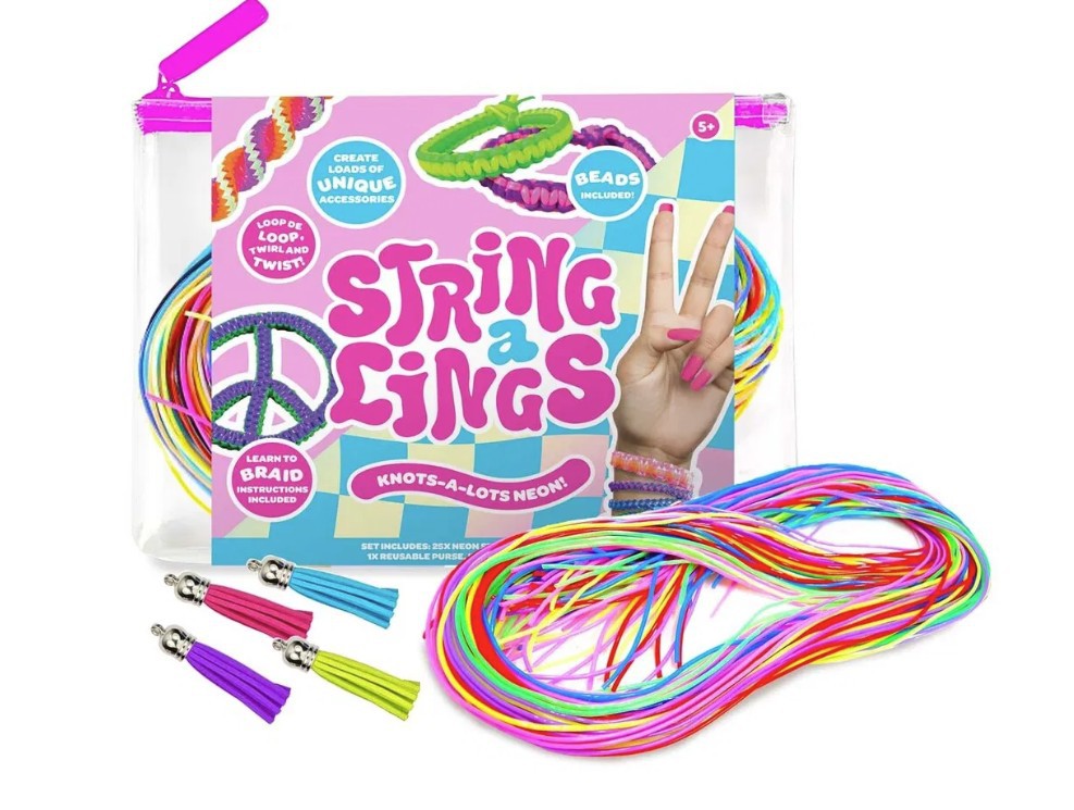 Stringings - 25 Pack - Neon og Pastel Asst.