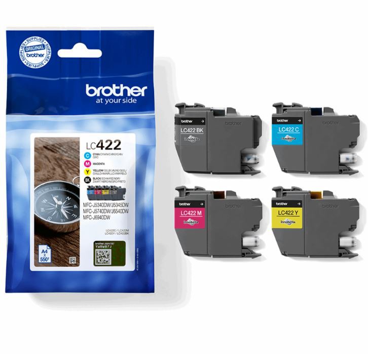 BROTHER LC 422 ORIGINAL SAMPAK