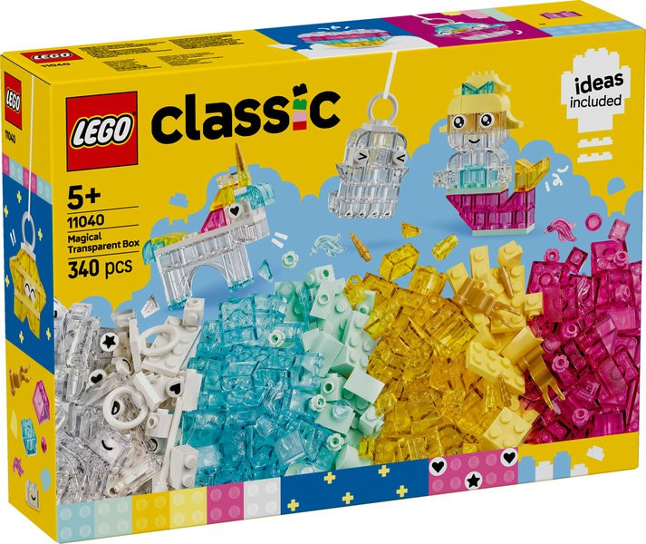 11040 Magiske gennemsigtige klodser