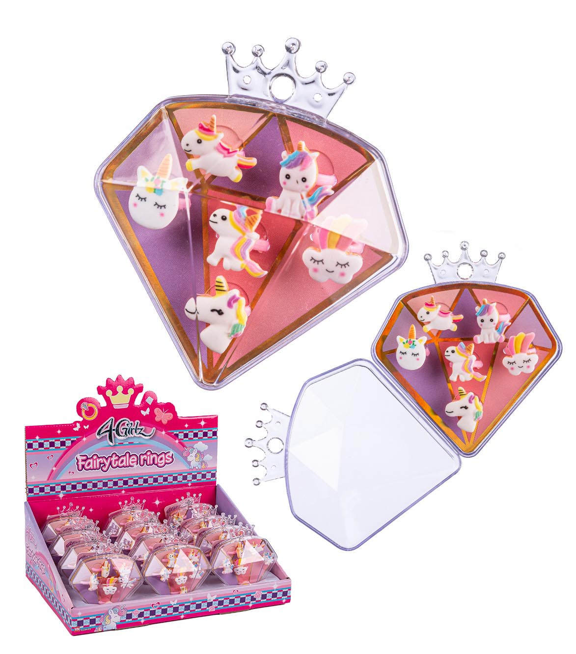 4-GIRLZ RINGE UNICORN 63304