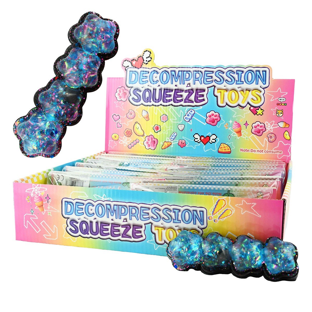 SQUISHY KATTEPOTER 11,5cm 70g