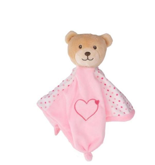 SUTTEKLUD BAMSE ROSA, TINKA BABY, 28x28