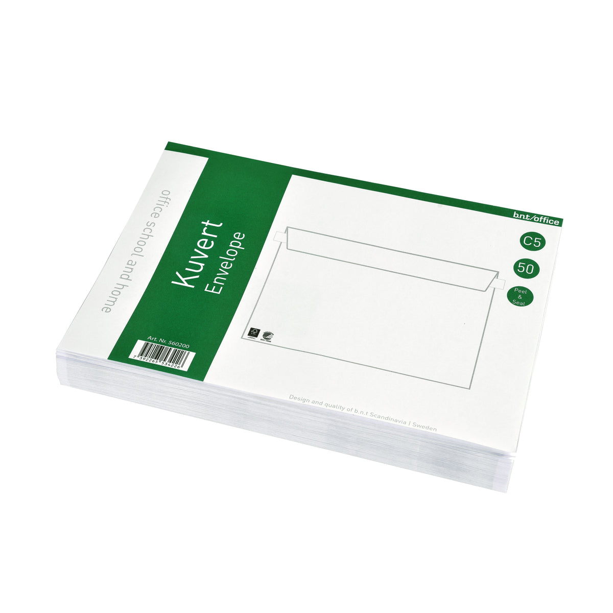 C5 KUVERTER 50 STK 560200 BNT