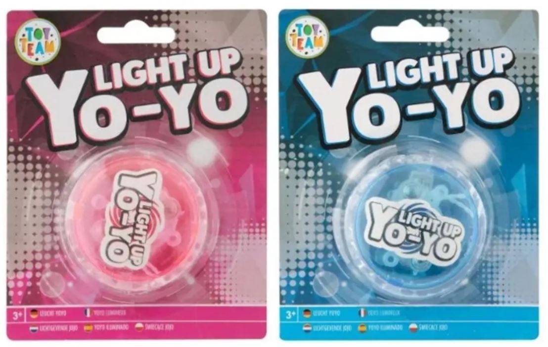 YO-YO MED LYS 2 ASS. FARVER