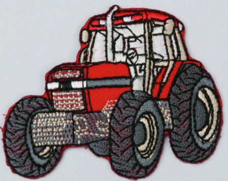 STRYGE MÆRKE TRAKTOR RØD