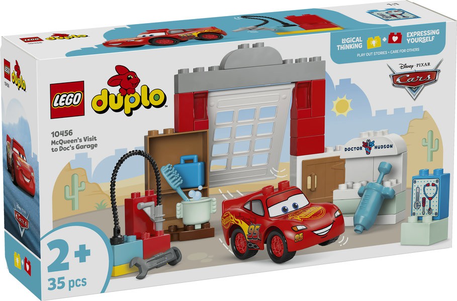 10456 LYNET MCQUEEN BESØGER DOC'S GARAGE