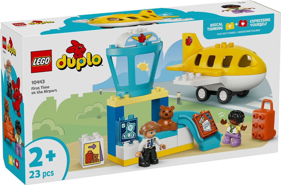 10443 LEGO Duplo Første gang i lufthavnen