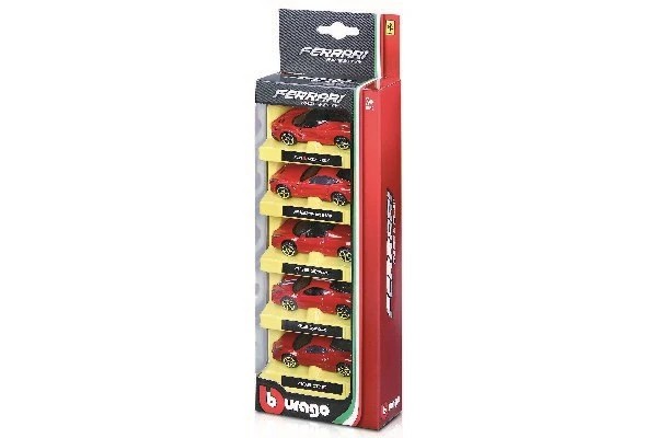 FERRARI SÆT M 5 ASS BILER 1:64
