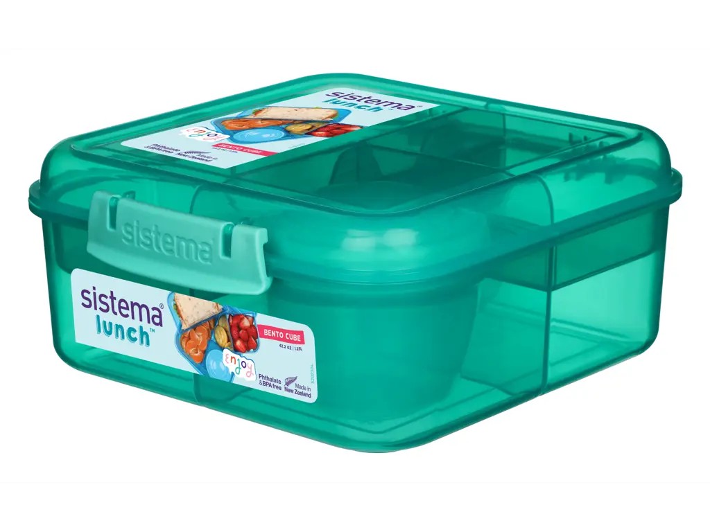 BENTO CUBE LUNCH 1,25 L 41685 GRØN