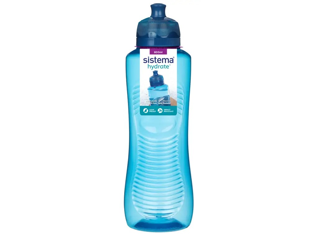 GRIPPER BOTTLE 800 ML 850 BLÅ