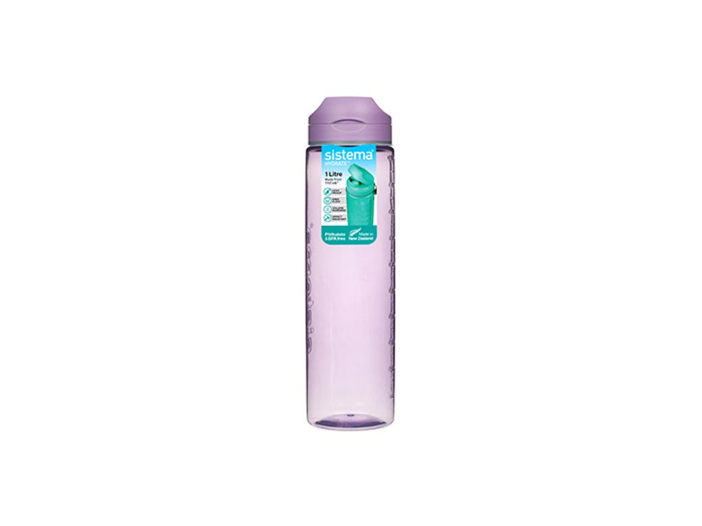 1 L TRITAN HURTIG FLIP TOP FLASKE LILLA