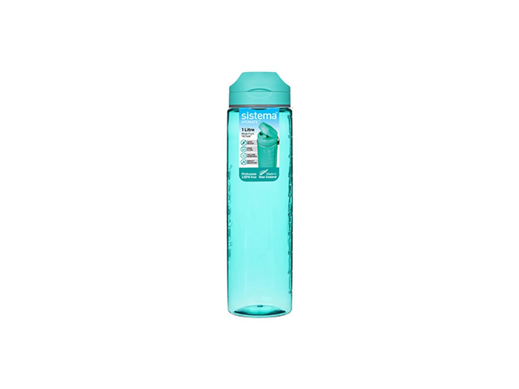 1 L TRITAN HURTIG FLIP TOP FLASKE GRØN