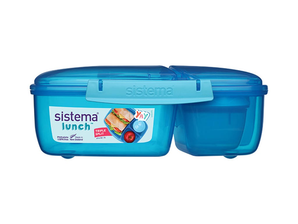 TRIPLE SPLIT LUNCH 2 L M YOGURT BØTTE 40920 BLÅ