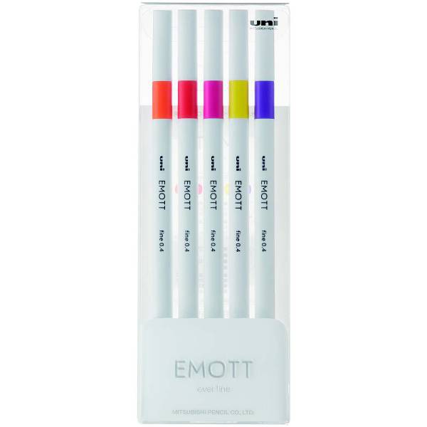 UNI EMOTT 5 ASS, sæt nr 2
