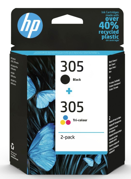 HP 305 SAMPAK ORIGINAL