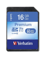 VERBATIM SDHC KORT 16 GB