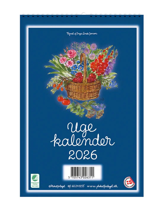 Uge vægkalender 2026