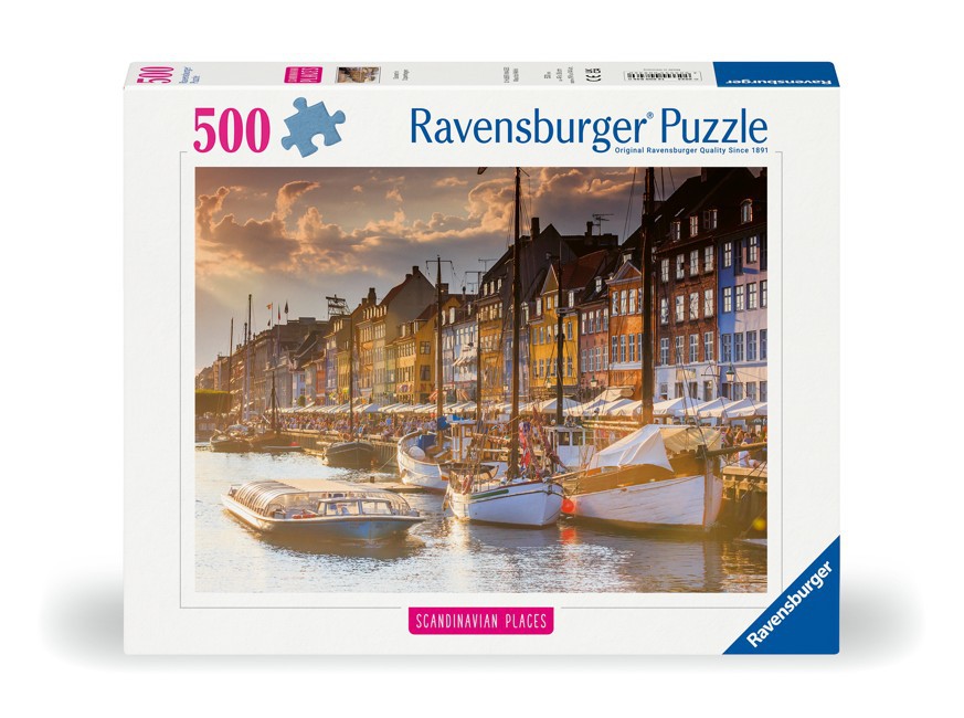 500 BRIKS RAVENSBRUGER SOLNEDGANG I KØBENHAVN 12000846