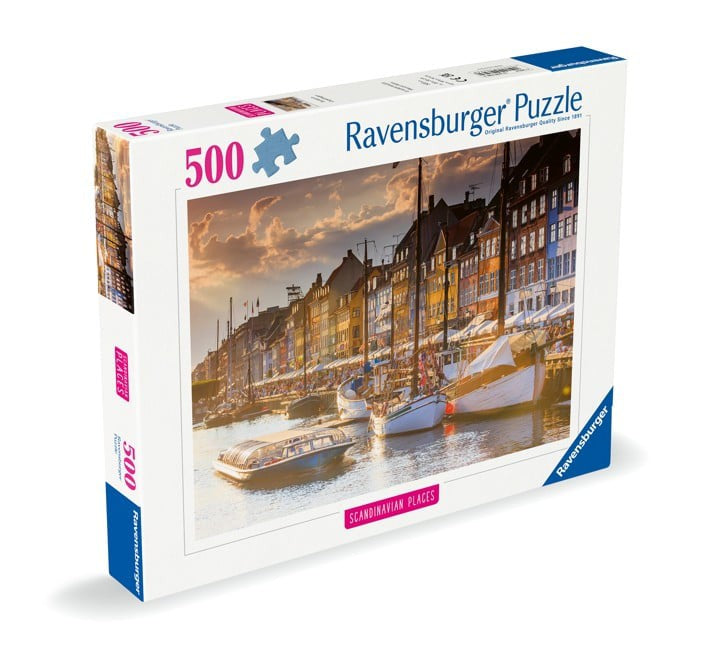 500 BRIKS RAVENSBRUGER SOLNEDGANG I KØBENHAVN 12000846
