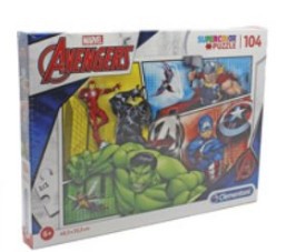 PUSLESPIL MARVEL AVENGERS 104 BRIK