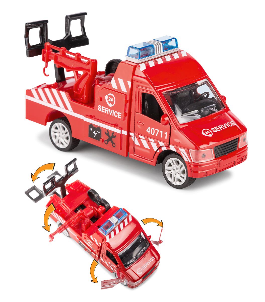 SERVICE BIL RØD SPEEDCAR 40711