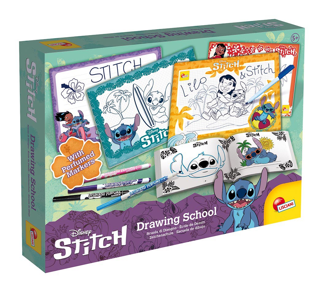 DISNEY STITCH TEGNESKOLE SÆT 31601