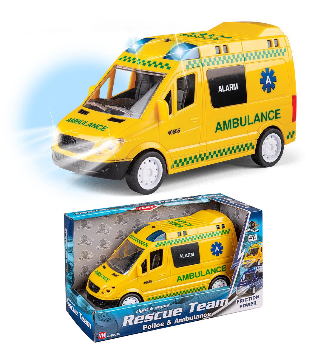 SPEED AMBULANCE M LYS OG LYD 40685