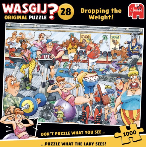 WASGIJ ORIGINAL 28 DROPPING THE WEIGHT 1000 BRIK