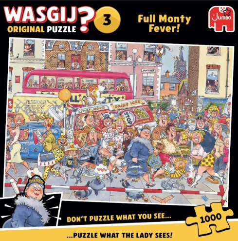 WASGIJ ORIGINAL 3 FULL MONTY FEVER 1000 BRIK