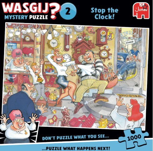 WASGIJ MYSTERY 2 STOP THE CLOCK 1000 BRIK