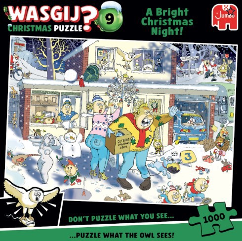 WASGIJ CHRISTMAS 9 A BRIGHT CHRISTMAS NIGHT 1000 BRIK