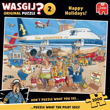 WASGIJ ORIGINAL 2 HAPPY HOLIDAYS 1000 BRIK