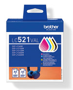 BROTHER LC 521 SAMPAK ORIGINAL