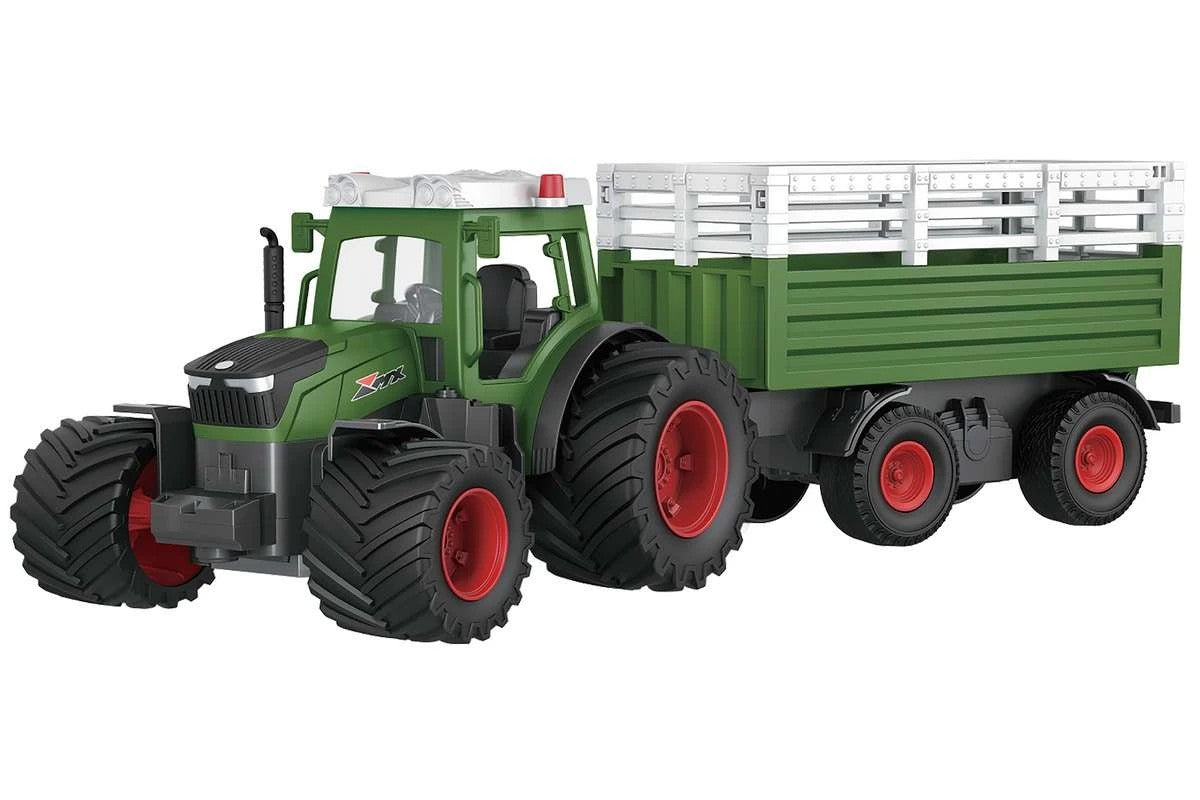 TRAKTOR M HÆNGER GRØN R/C 2,4 GHZ