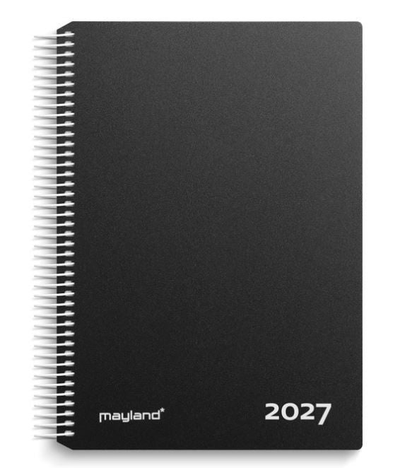 TIMEKALENDER SORT PP-PLAST 2027